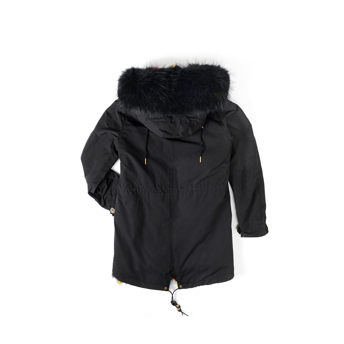 Black Midi Parka – rqlfurs